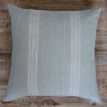 Marine Stripe Blue Cushion 50x50cm